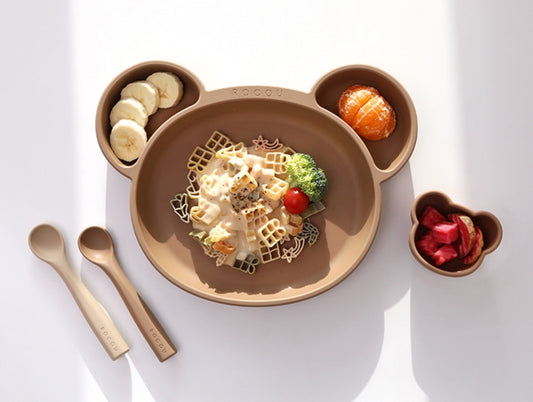 Meal Time Made Special — ROCOU Bear Silicone Plate