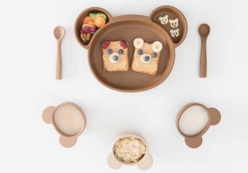 Baby Food Plate - Bear