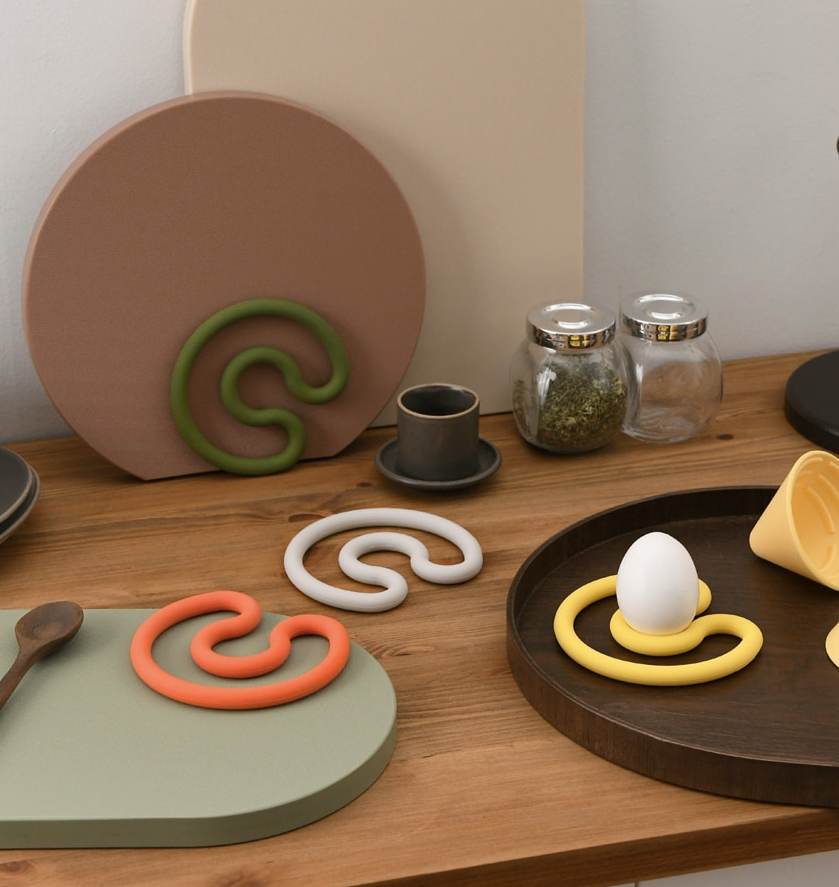 Comma Silicone Pot Pad image 8