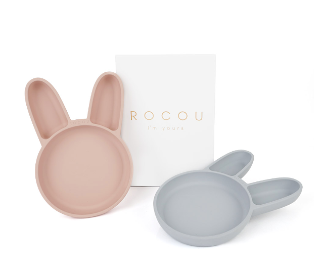 Baby Food Plate - Rabbit