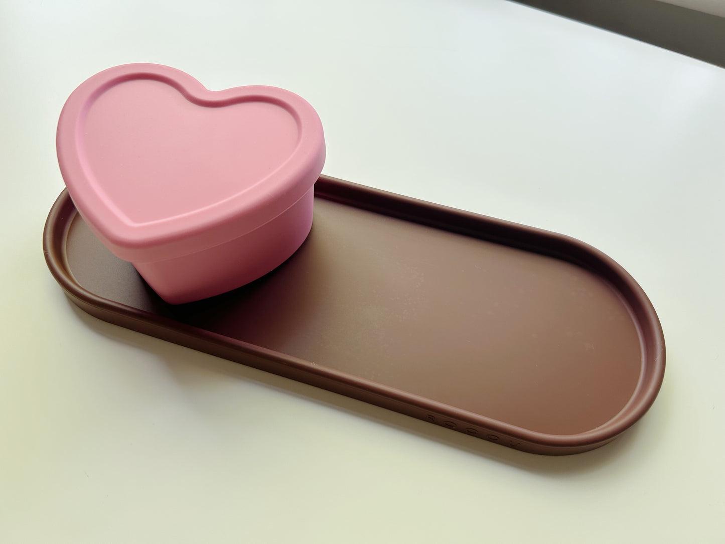 Mini Heart Bowl + Multi Tray Set