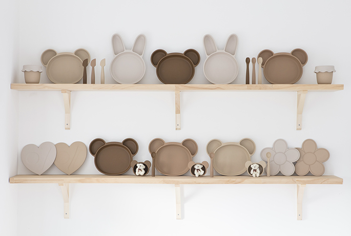 Baby Food Plate - Bear