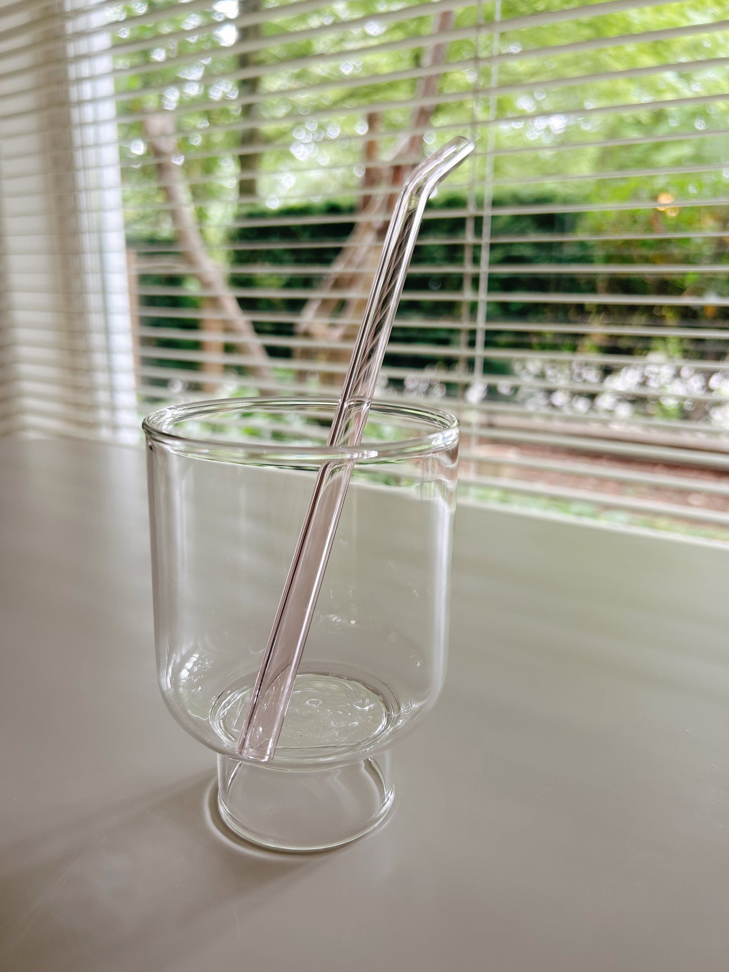 Curved Glass Straw Set (2 Pieces)