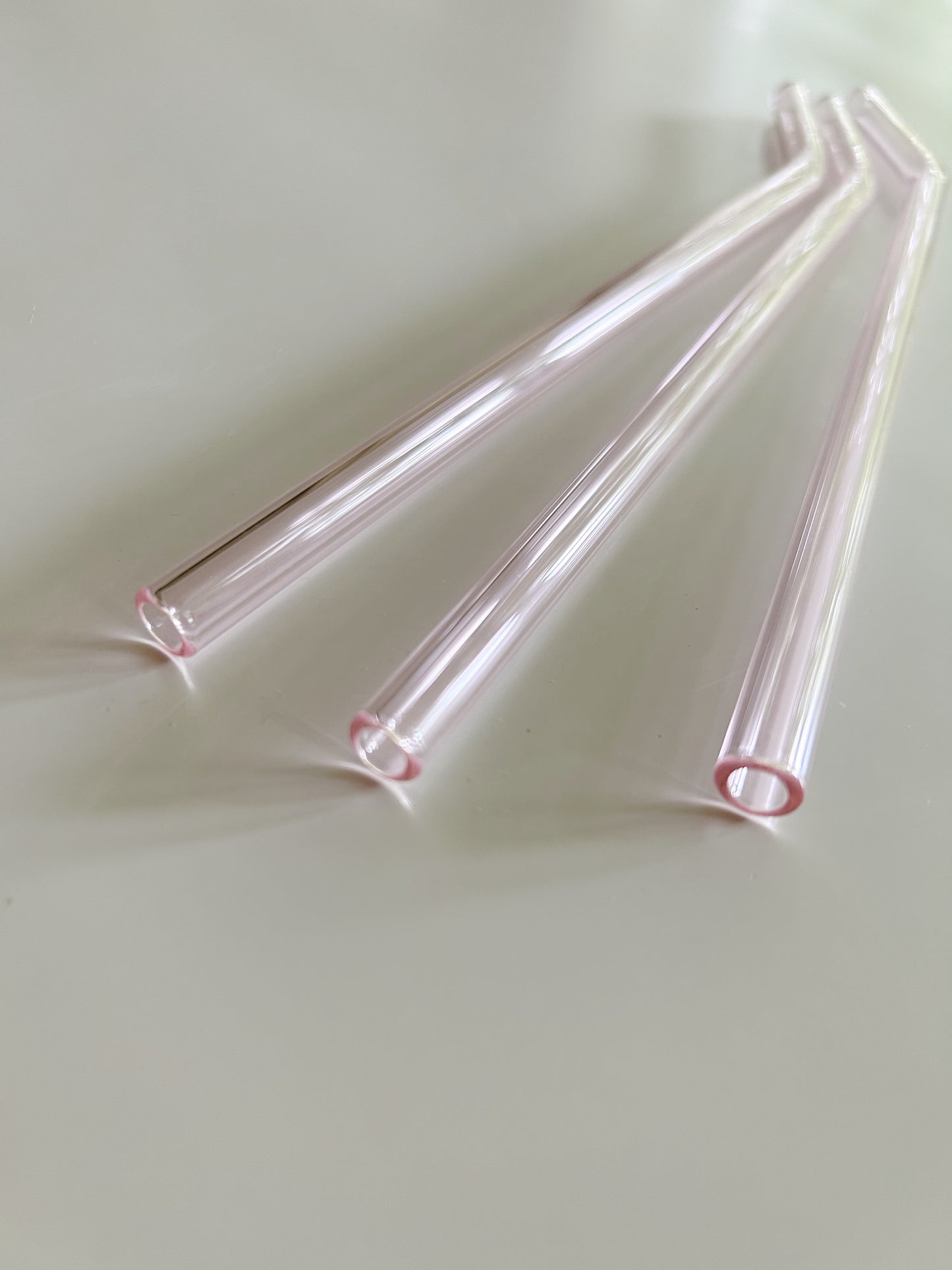 Curved Glass Straw Set (2 Pieces)