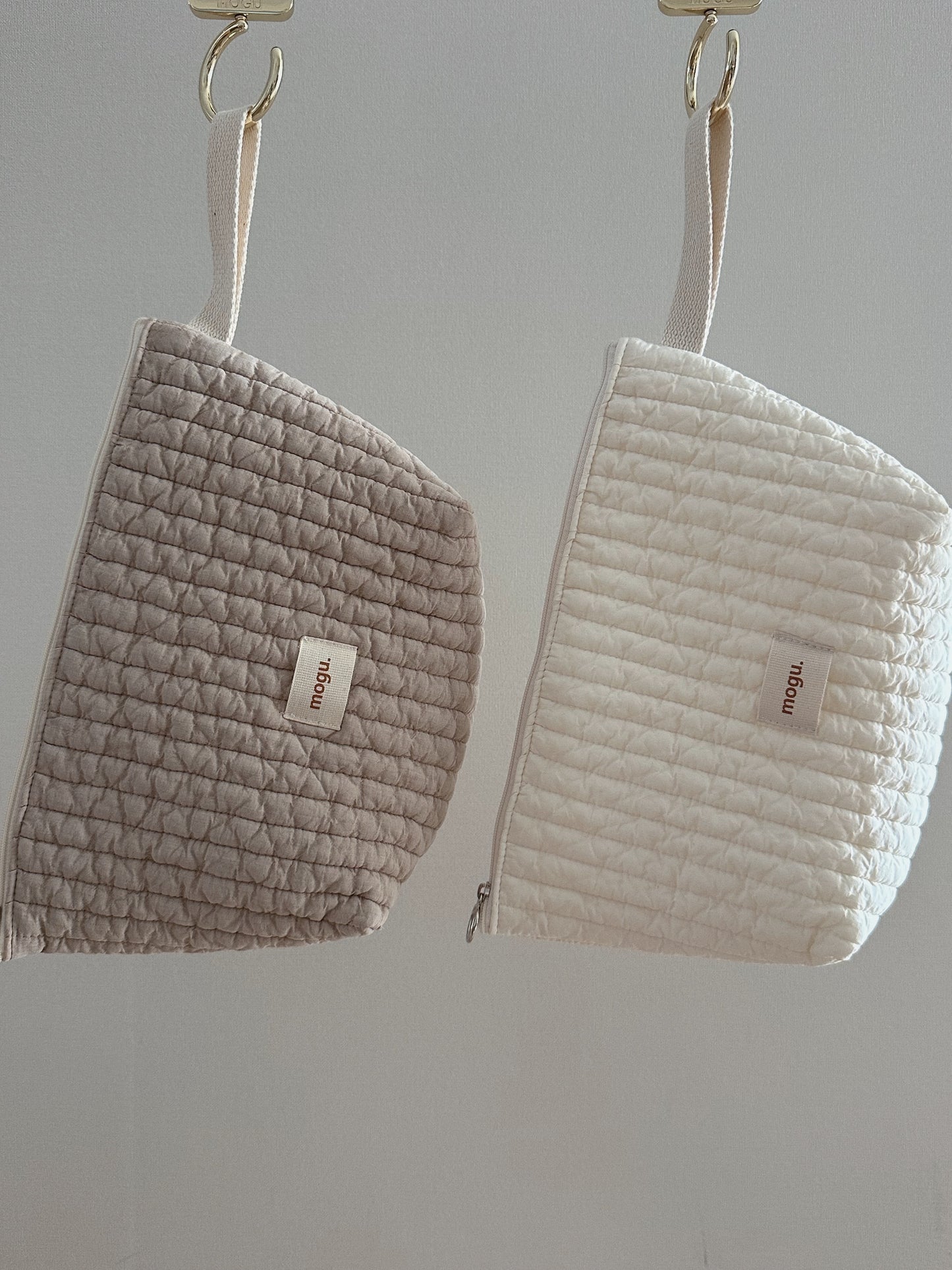Half-Moon Quilted Pouch