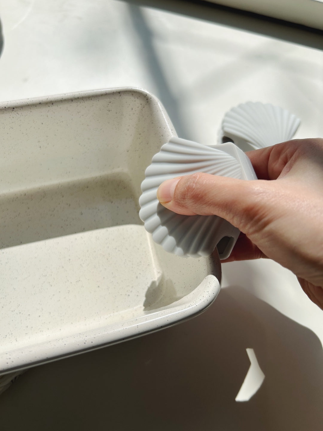 Shell Silicone Pot Holder 2P Set (Oven Mitts)
