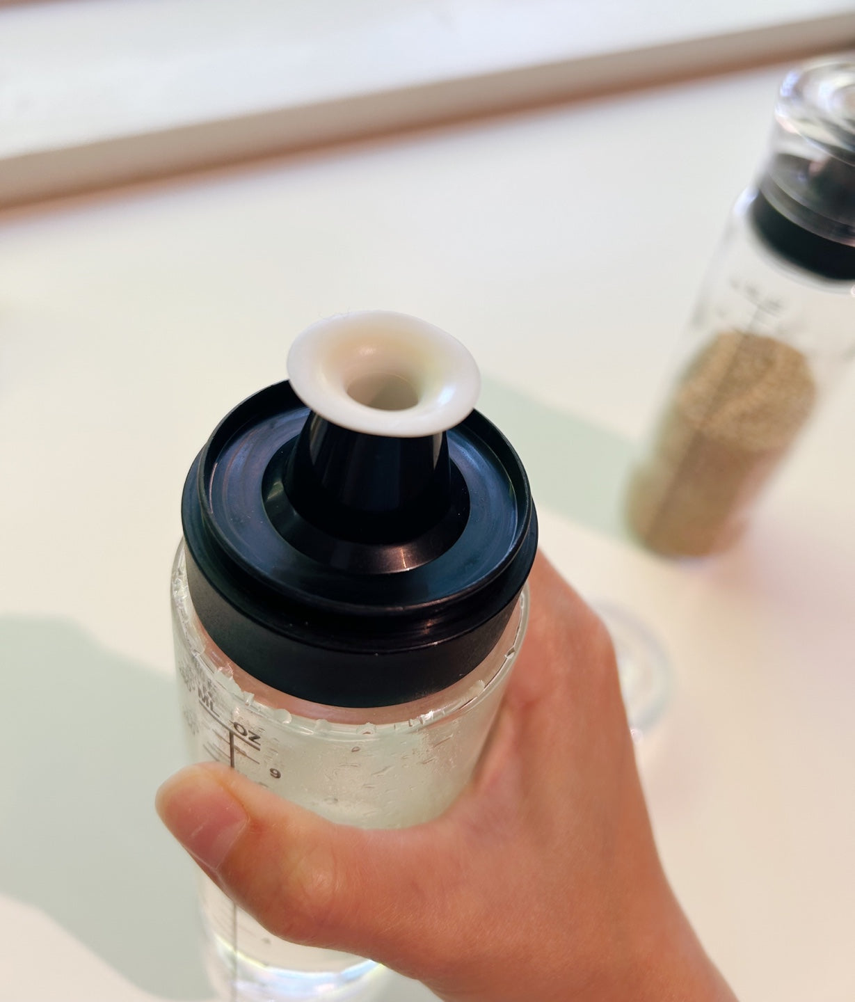 Long Glass Oil Dispenser