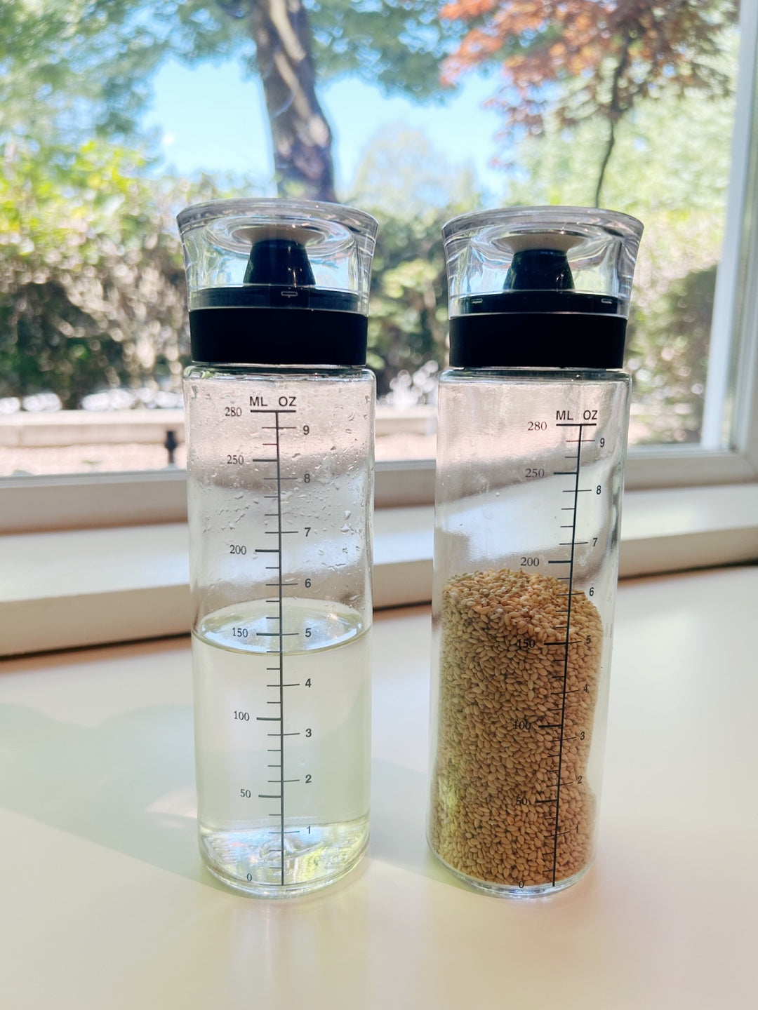 Long Glass Oil Dispenser