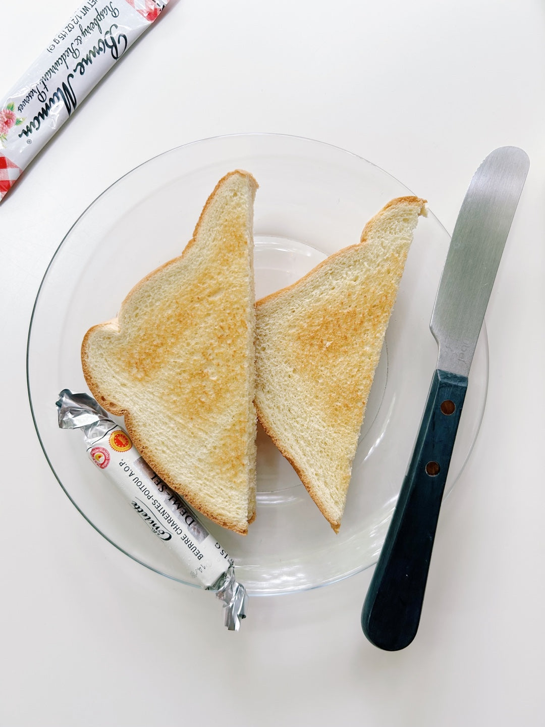 Glass Mug and Plate Set