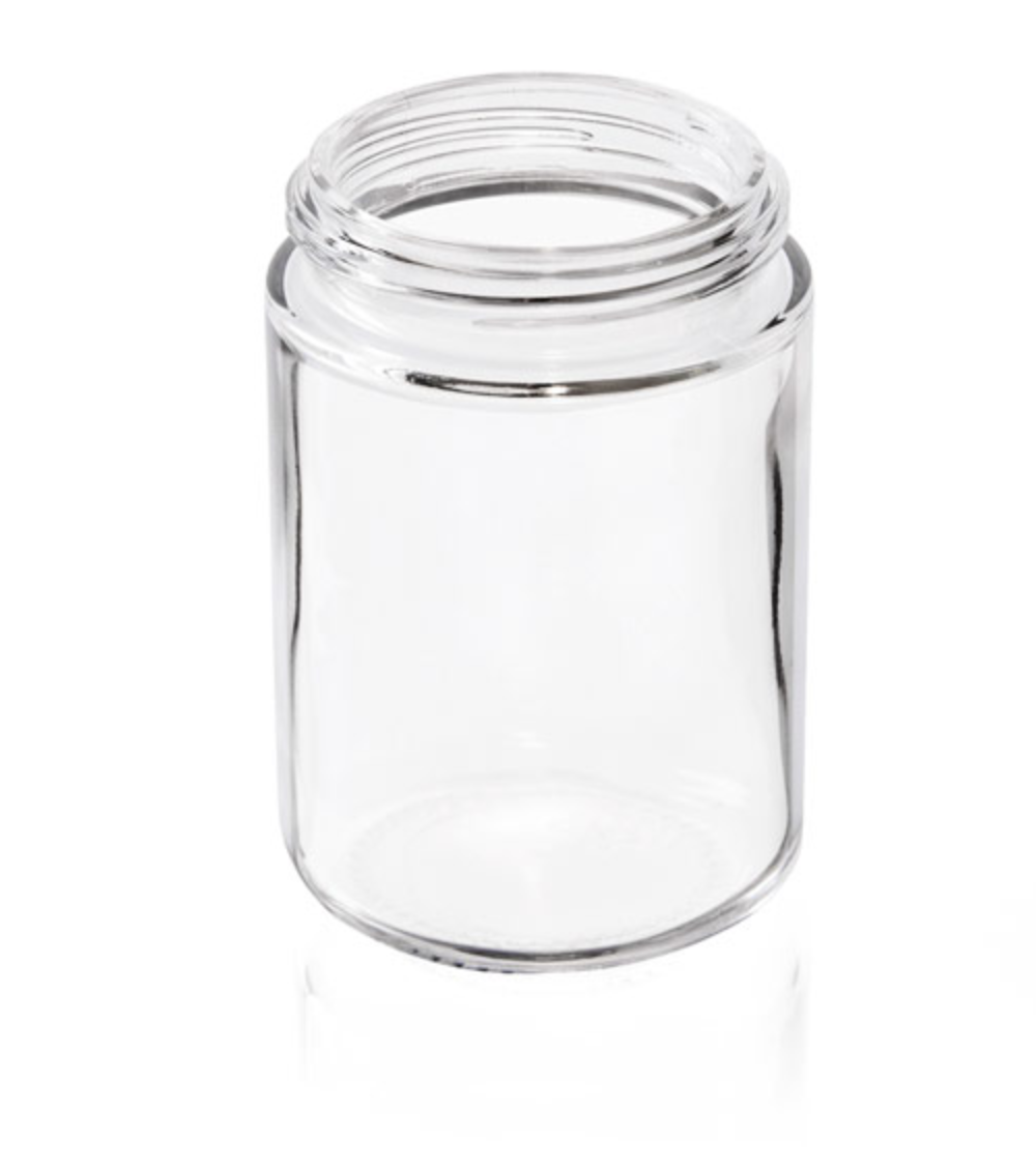 Dual Lid Glass Spice Jars