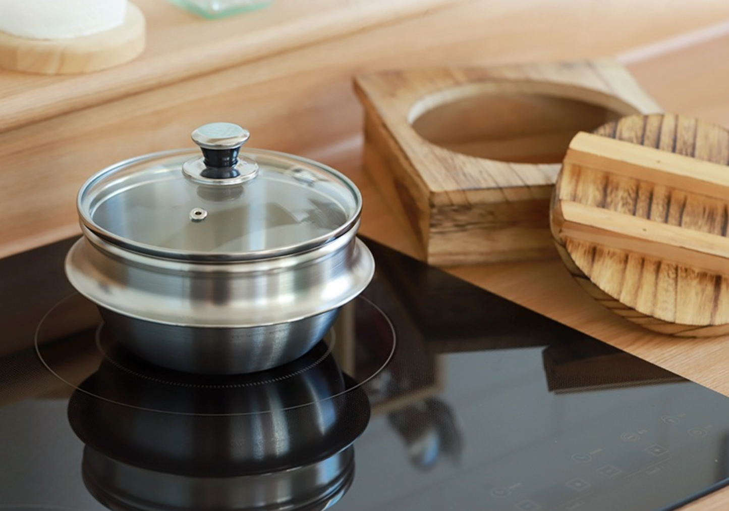 3-Ply Stainless Ddukbaegi (Korean Style Pot)