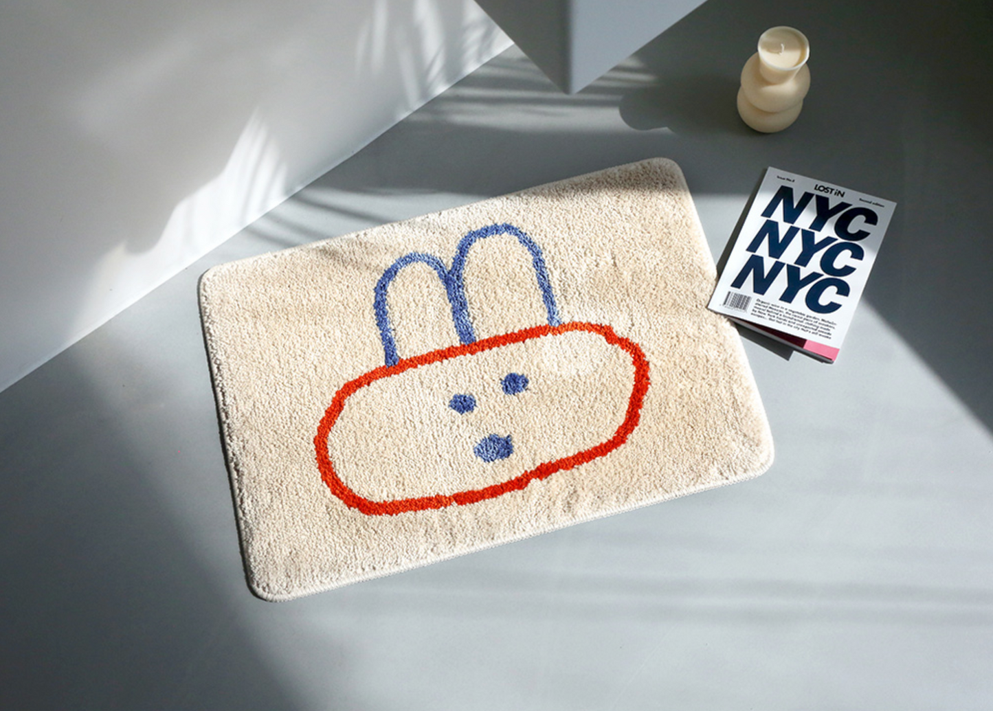 Bunny Bath Rug