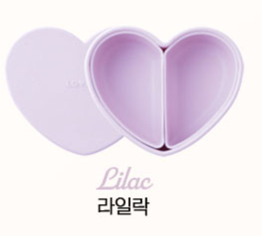 Heart Silicone Lunch Box