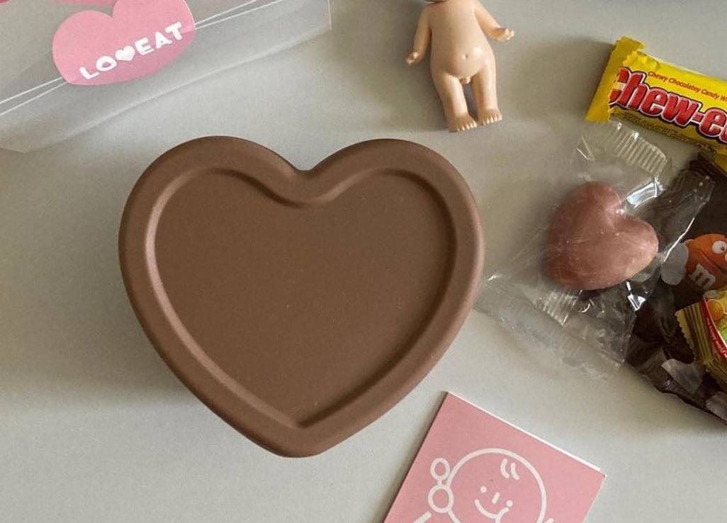 Mini Heart Bowl - Baby Food Storage Container