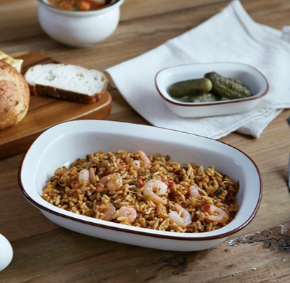 Square Pasta Bowl Set