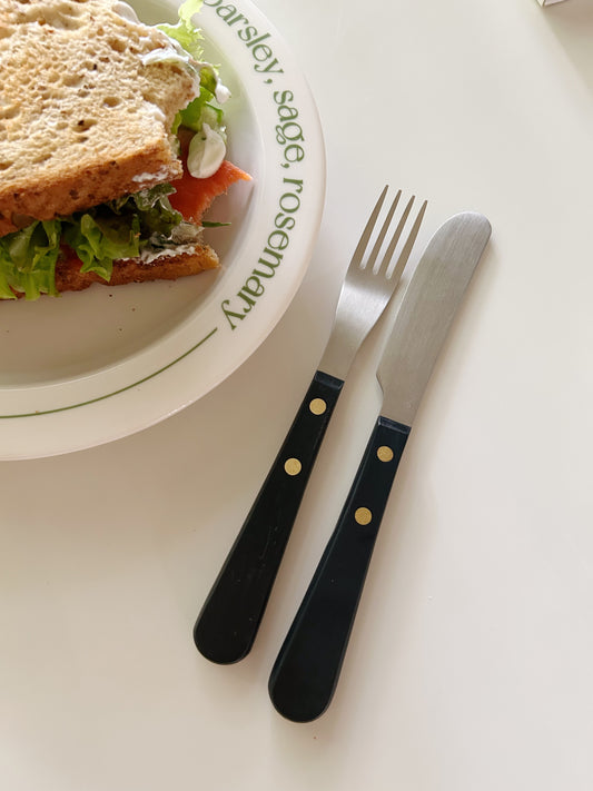 Merci Dinner Fork and Knife Set