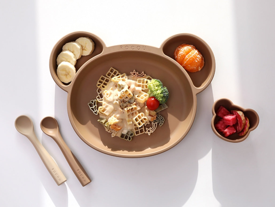 Baby Food Plate - Bear