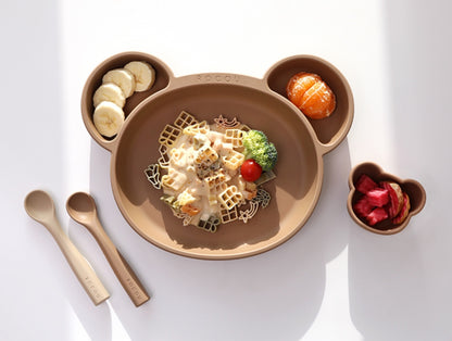 Baby Food Plate - Bear