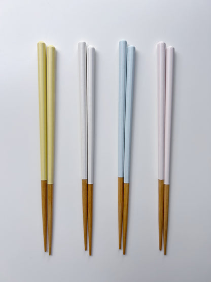 4PC Set Wooden Colour Chopsticks