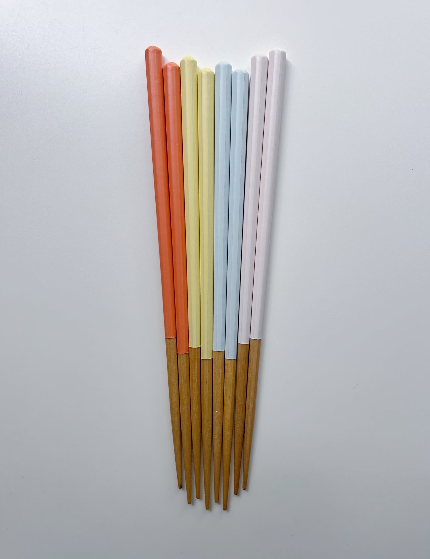 4PC Set Wooden Colour Chopsticks