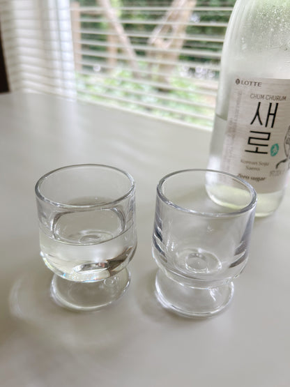 Goblet Shot Glass Set (2 Shots)