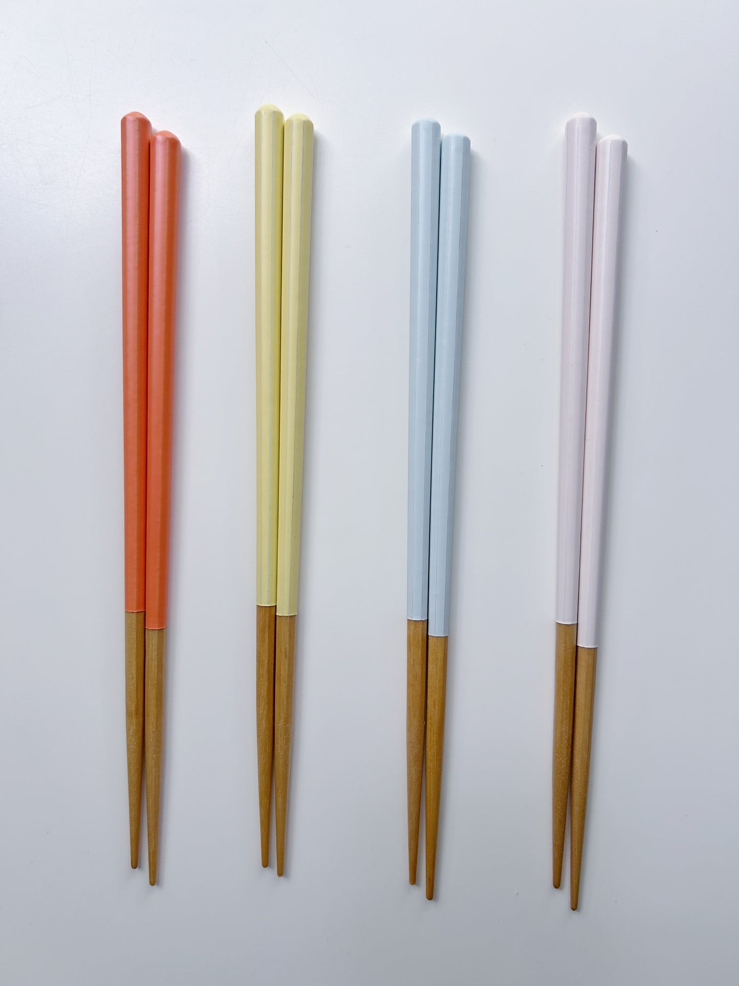 4PC Set Wooden Colour Chopsticks