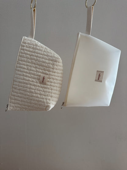 Half-Moon Quilted Pouch