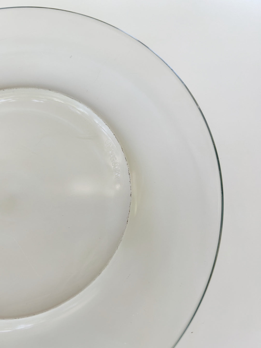 Glass Mug and Plate Set