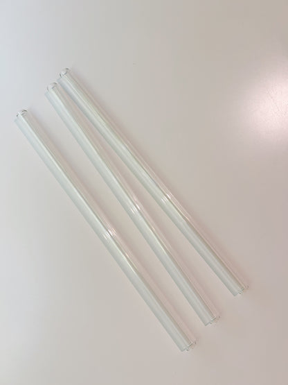 Straight Glass Straw Set (2 pieces)