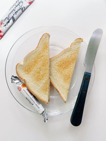 Glass Mug and Plate Set