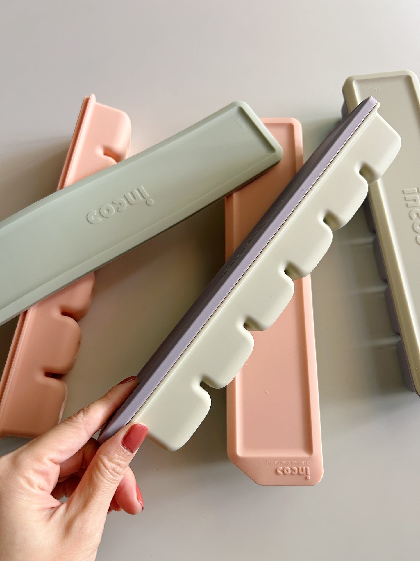 Premium Dual-Sealed Silicone Baby Food Freezer Tray (6 Cubes)