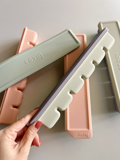 Premium Dual-Sealed Silicone Baby Food Freezer Tray (6 Cubes)