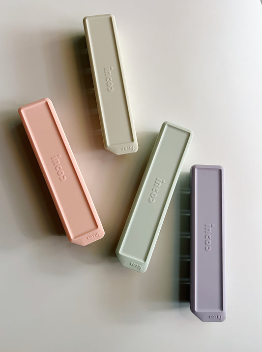 Premium Dual-Sealed Silicone Baby Food Freezer Tray (6 Cubes)