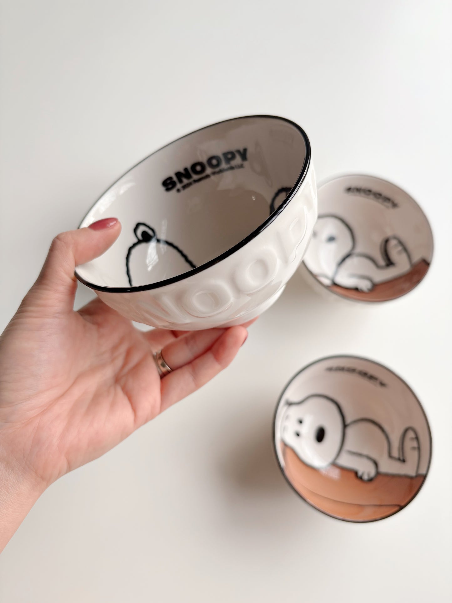 Snoopy Ceramic Bowl (Gift Set Option)