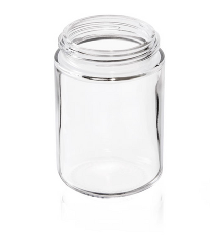 Dual Lid Glass Spice Jars