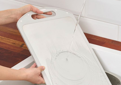 New) Double Sided Stainless Cutting Board
