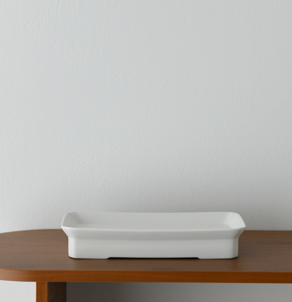 Bliss Rectangle Footed Plate