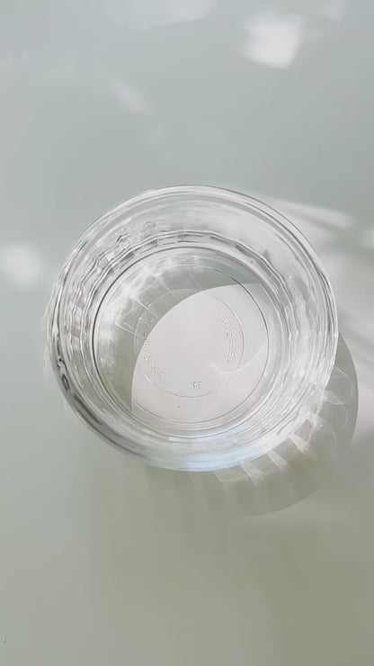 Wide Glass Sauce Bowl
